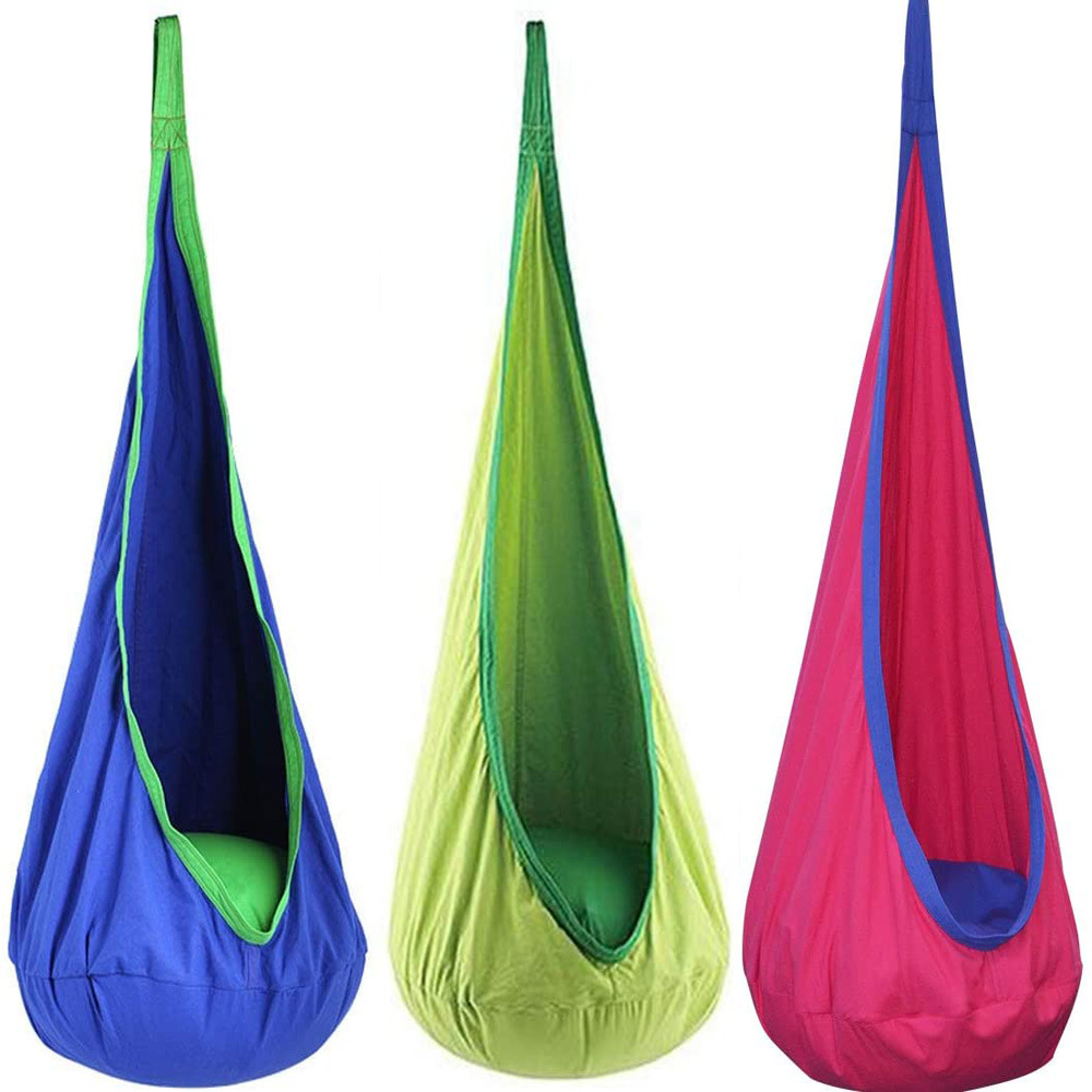 Kids Outdoor Hammock - Chaise suspendue pour enfants, lit balançoire