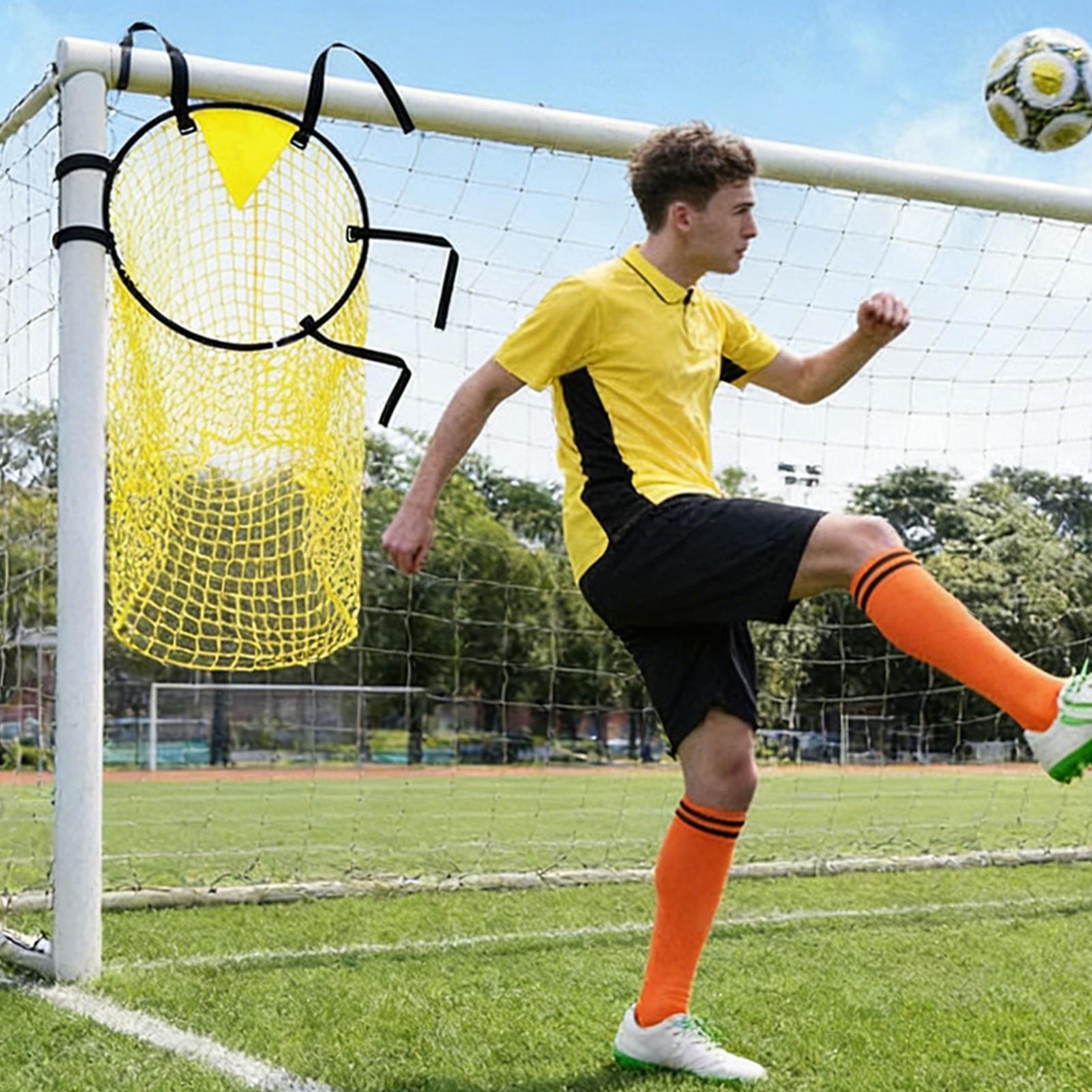 Kids Outdoor Garden - But de football élastique anti-emmêlement pour