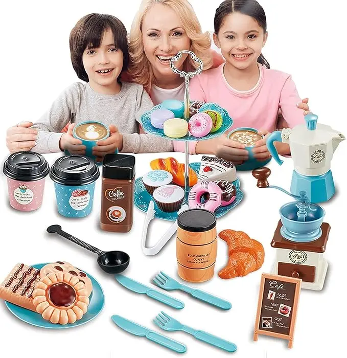 Kids Outdoor Kitchen Diy - Ensemble de jeu de simulation de