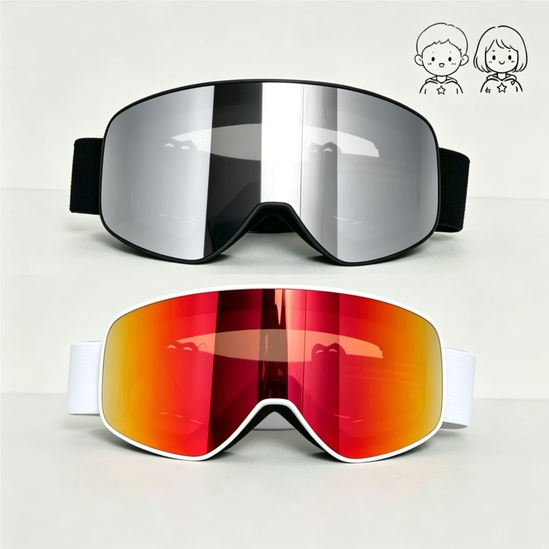 Kids Outdoor Gear - Lunettes de neige professionnelles résistantes au