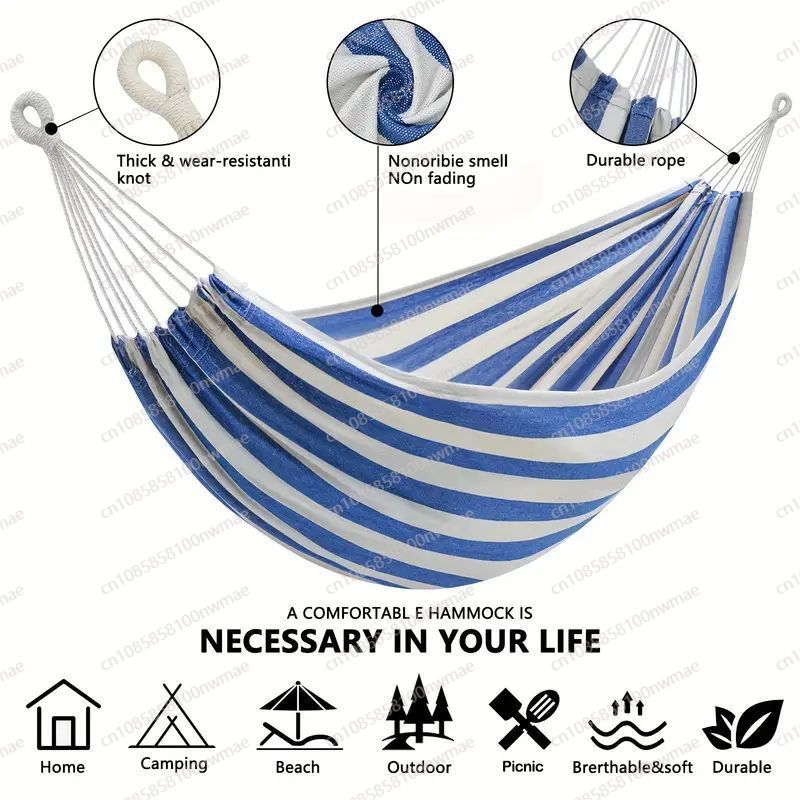 Kids Outdoor Hammock - Hamac simple sans colle en toile