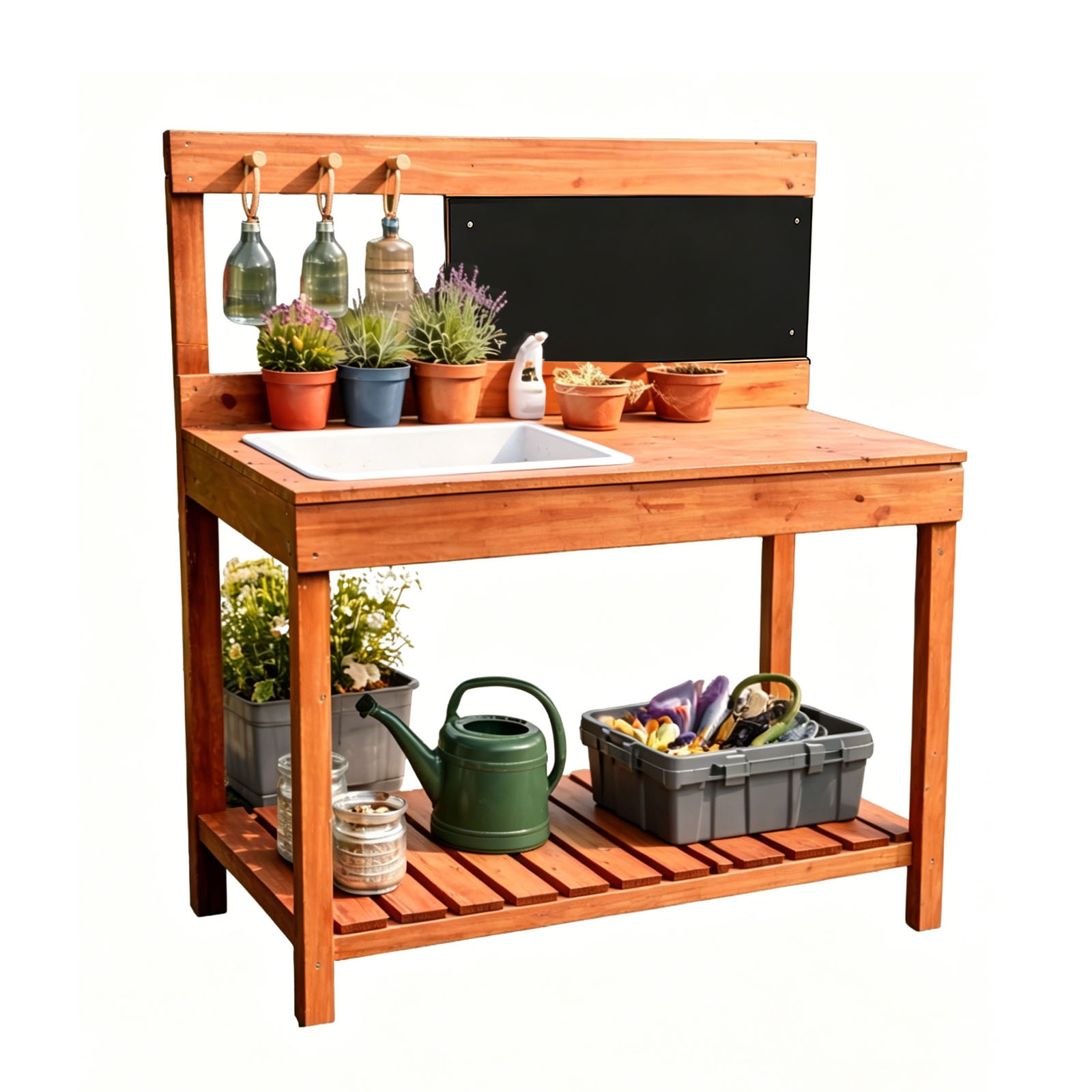 Kids Outdoor Garden - Bancs de jardinage en bois pour