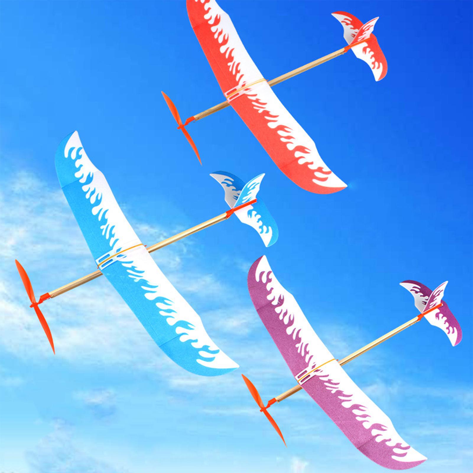 Kids Outdoor Entertainment - Avions à élastiques : Kit d'avions