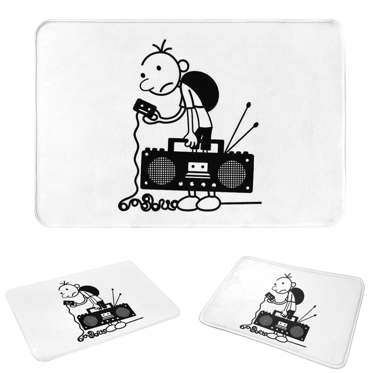 Kids Outdoor Mat Waterproof - Paillasson antidérapant Diary Of A Wimpy