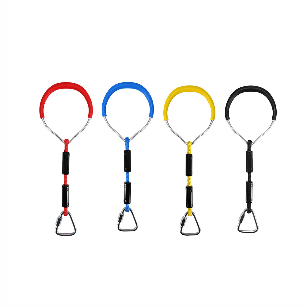 Kids Outdoor Set - 2 anneaux de gymnastique colorés pour