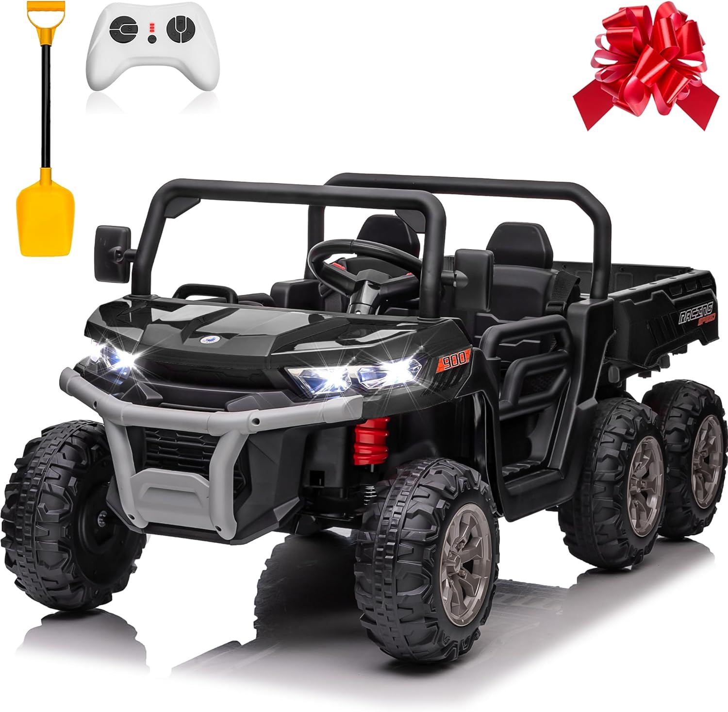 Ride On Toy Car - Camion benne 4x4 24V télécommandé, véhicule