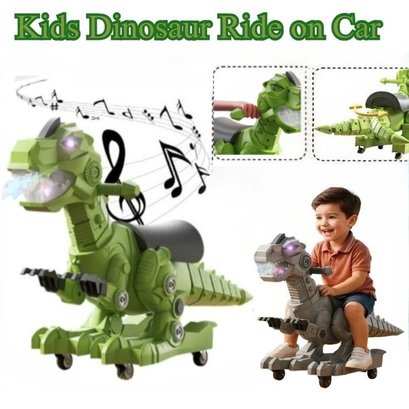 Ride On Toy Car - Jouets de dinosaure pour tout-petits, voitures