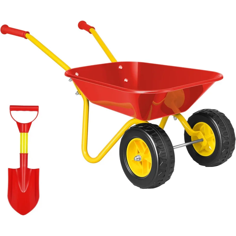 Kids Outdoor Garden - Brouette pour enfants, chariot de jardin
