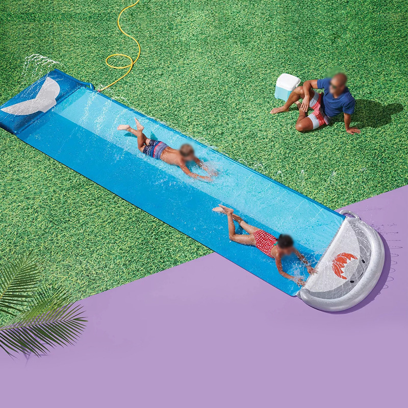 Toboggan aquatique gonflable e - Kids Outdoor Water Sprinkler avis et prix