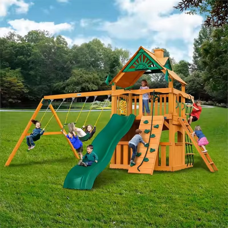 Grande Tour en Bois pour Parc  - Kids Outdoor Wooden Playset avis et prix