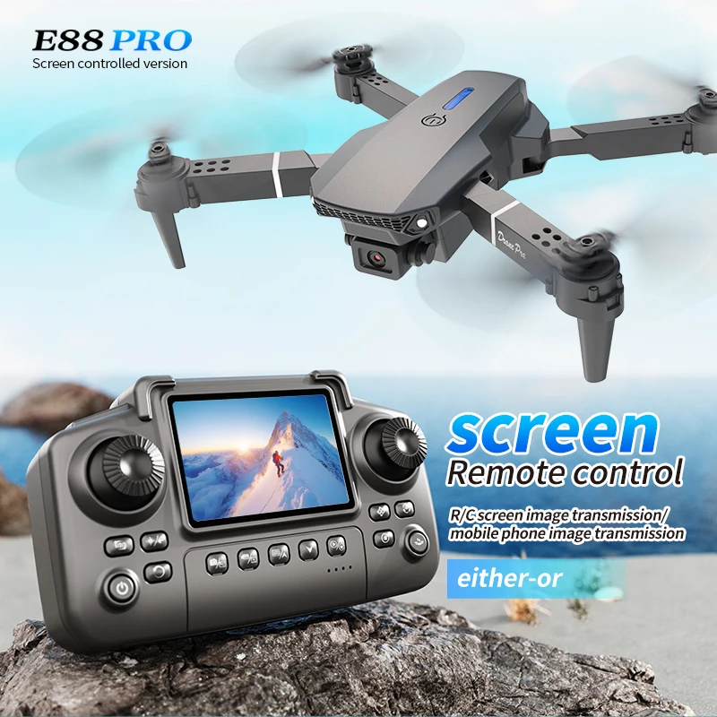 Drone professionnel E88 PRO av - Kids Outdoor Entertainment avis et prix