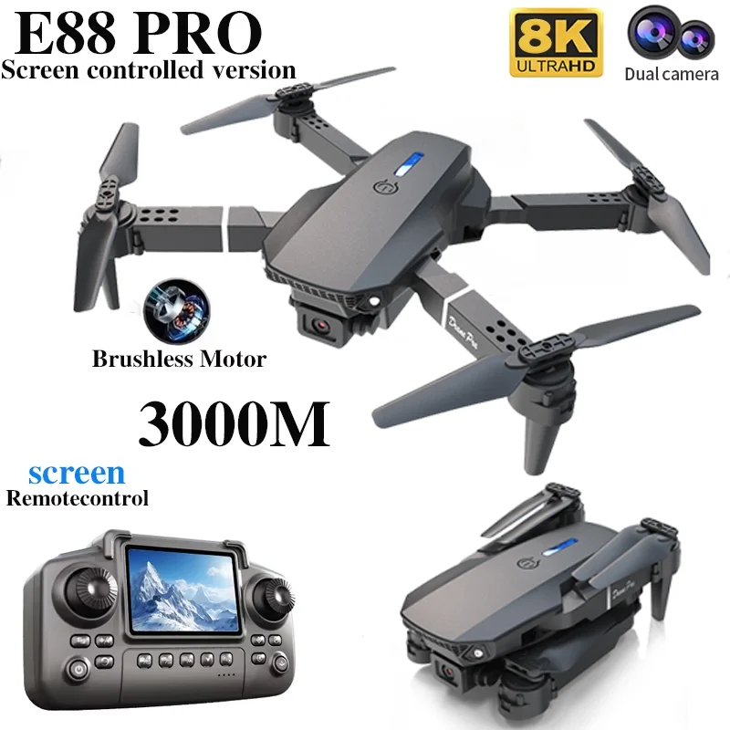 Drone professionnel E88 PRO av - Kids Outdoor Entertainment avis et prix