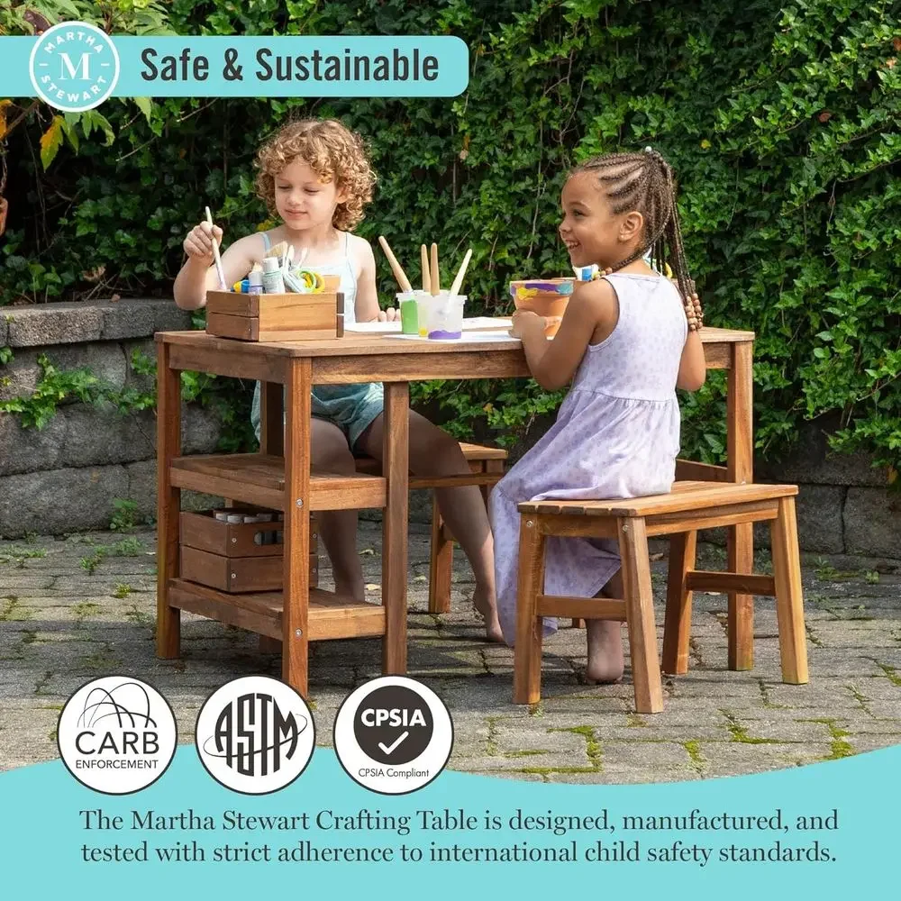 Ensemble Table et 2 Bancs d'Ex - Kids Outdoor Wooden Playset avis et prix