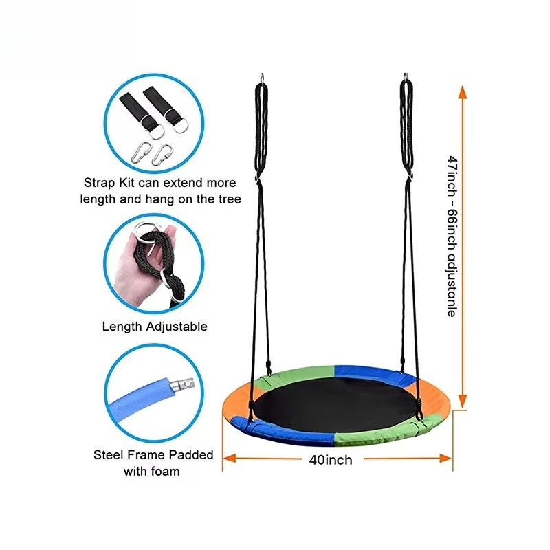 Zoshine Bon Prix Balançoire Ni - Kids Outdoor Nest Swing avis et prix