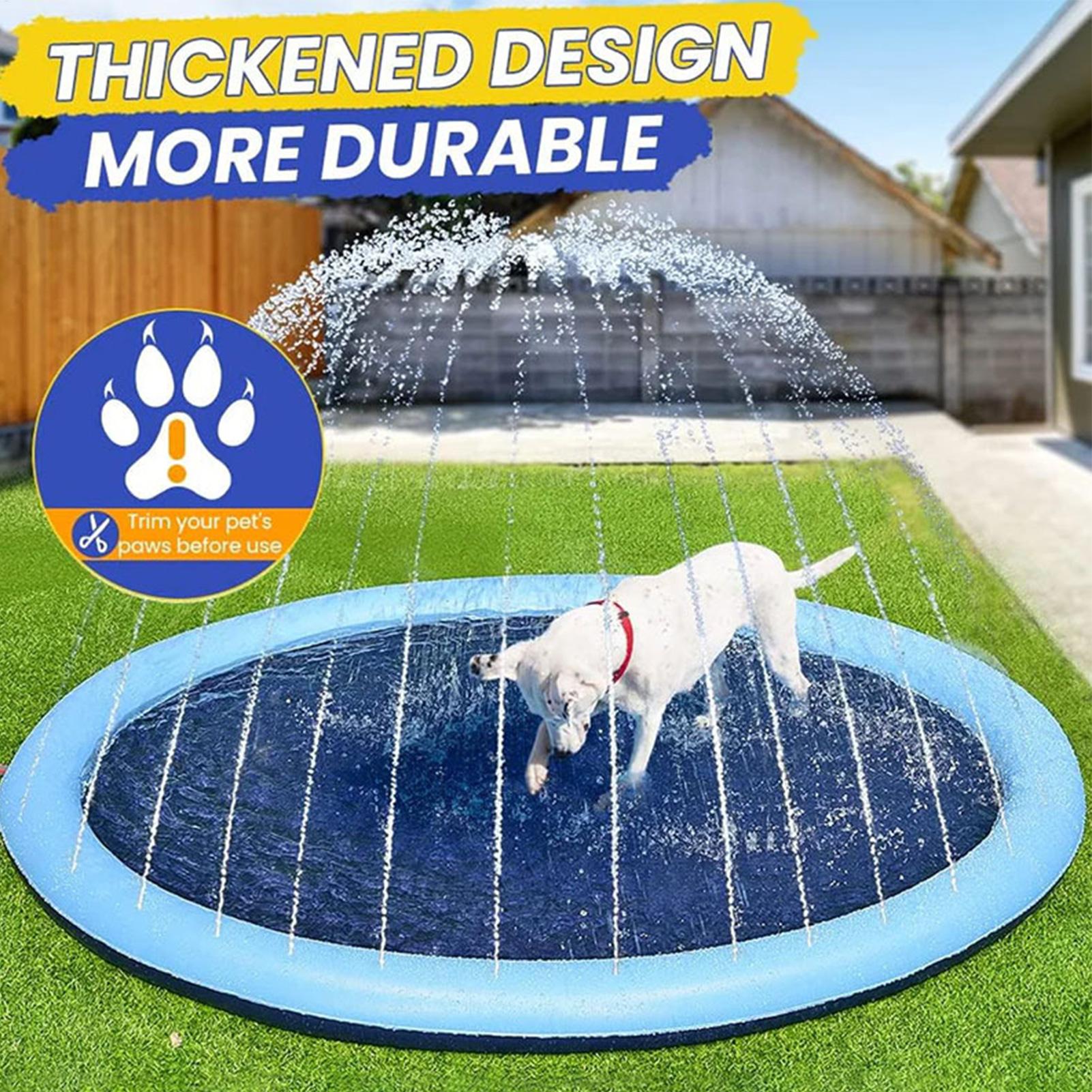 Tapis de jeu aquatique gonflab - Kids Outdoor Water Sprinkler avis et prix