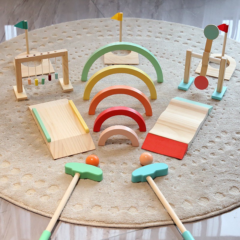 Ensemble de balles de golf en  - Kids Outdoor Wooden Playset avis et prix