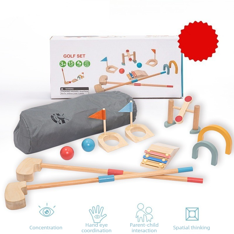 Ensemble de balles de golf en  - Kids Outdoor Wooden Playset avis et prix