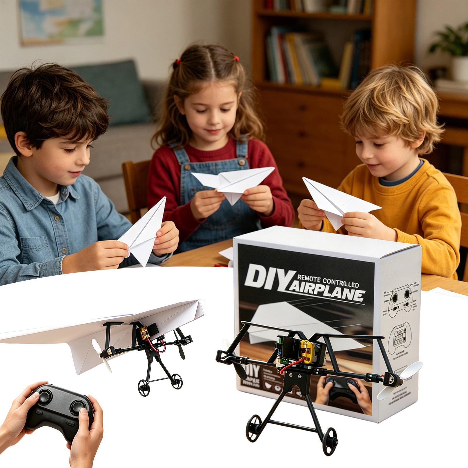 Kit d'avion en papier RC à con - Kids Outdoor Set avis et prix