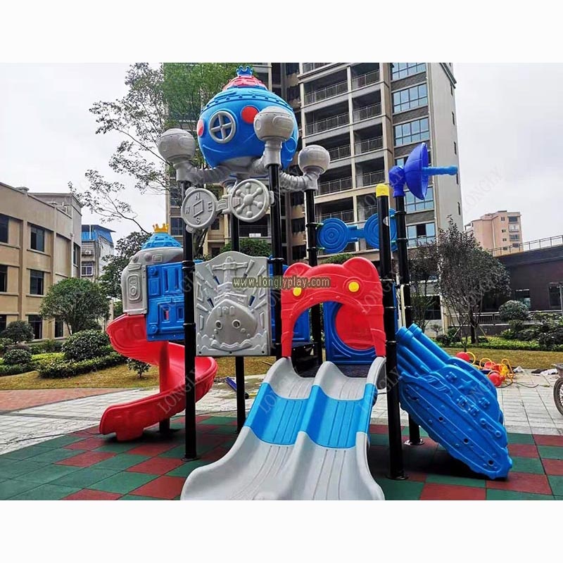 Toboggan en plastique pour enf - Kids Outdoor Garden avis et prix