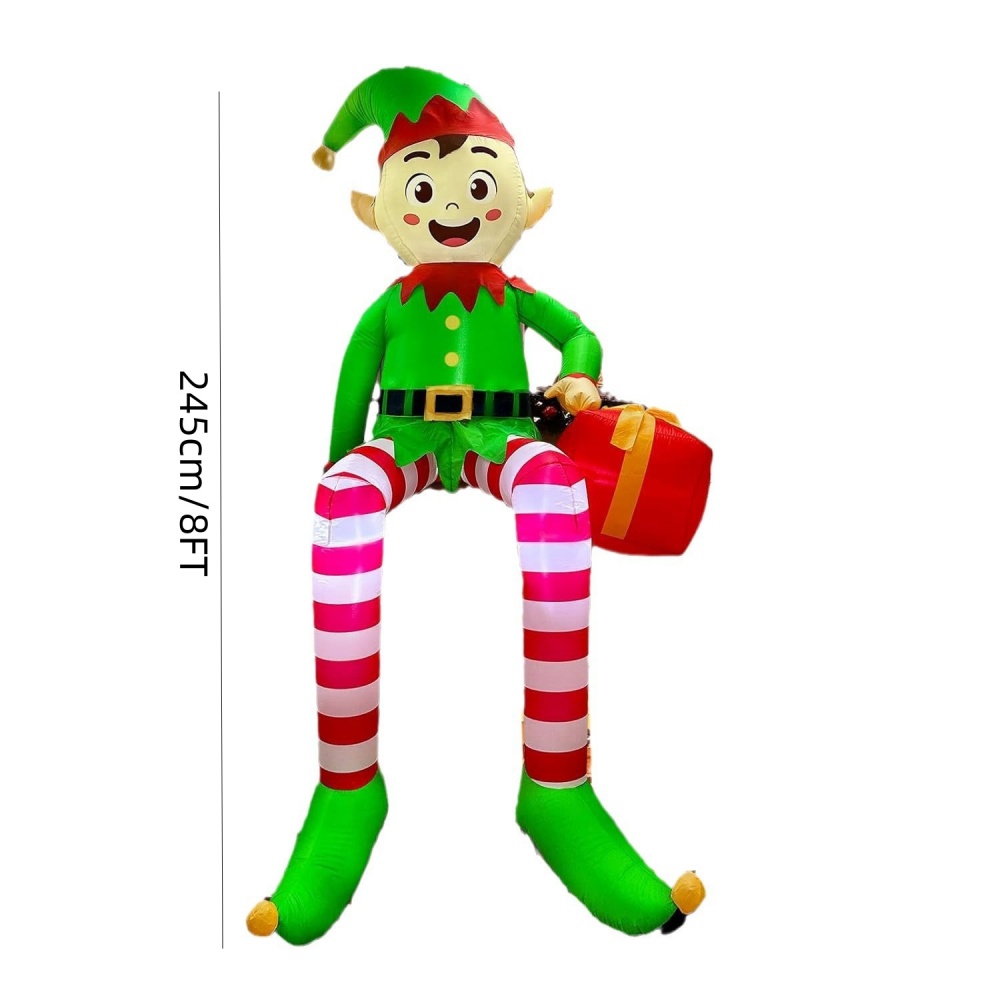8FT gonflables de noël assis e - Kids Outdoor Garden avis et prix