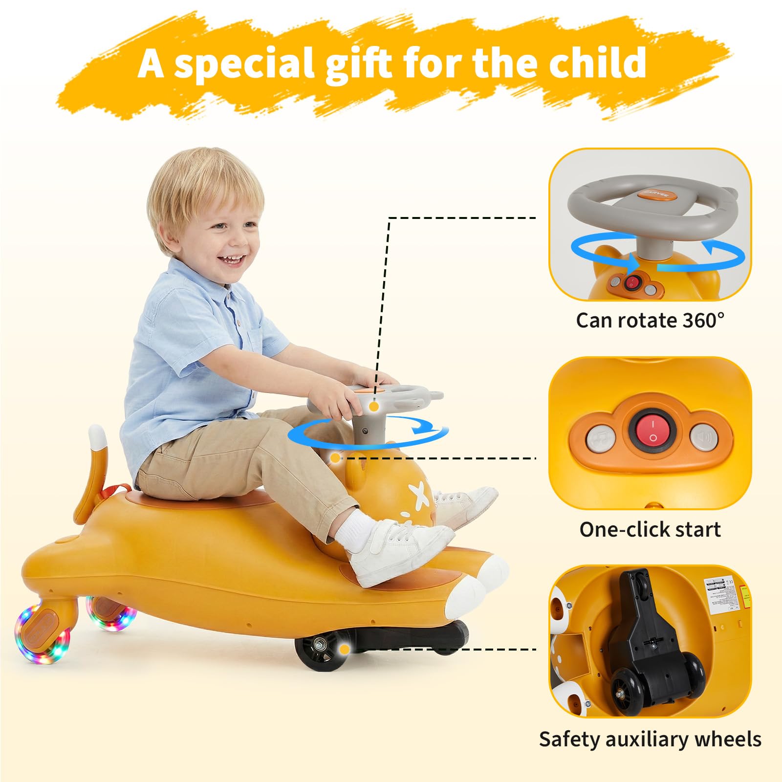 Voiture électrique pour enfant - Ride On Toy Car avis et prix