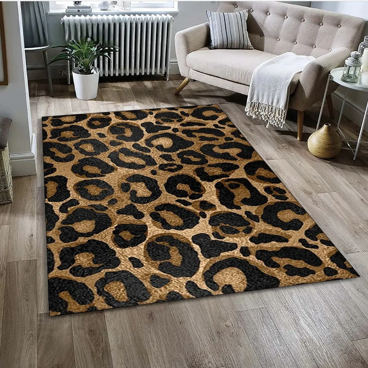 Tapis de sol 3D à imprimé léop - Kids Outdoor Kitchen Diy avis et prix