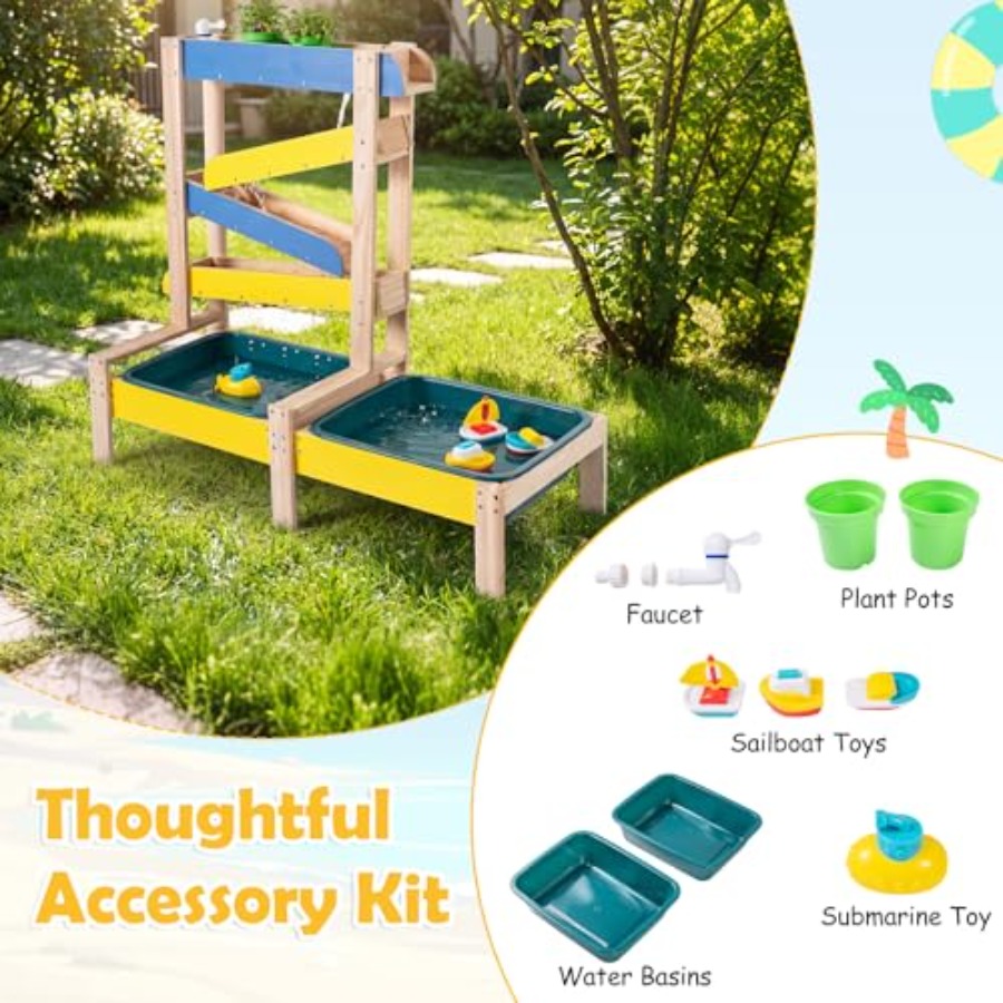 Structure de jeu d'extérieur p - Kids Outdoor Wooden Playset avis et prix