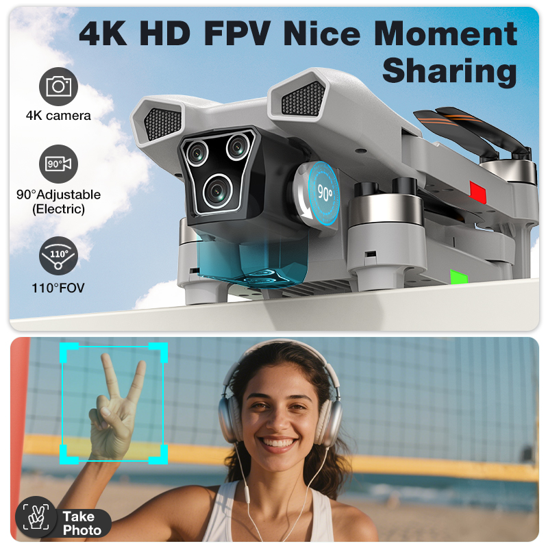 NOUVEAU Drone L017 Pro Brushle - Kids Outdoor Entertainment avis et prix