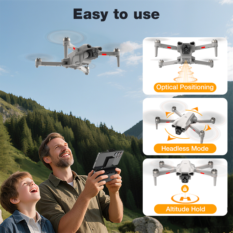 NOUVEAU Drone L017 Pro Brushle - Kids Outdoor Entertainment avis et prix