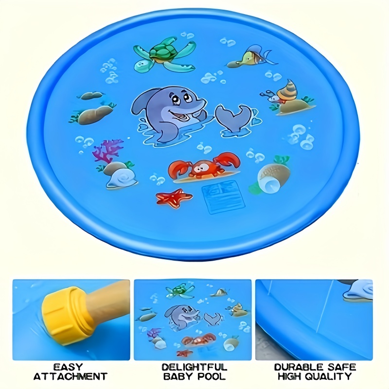Tapis de jeu aquatique gonflab - Kids Outdoor Water Sprinkler avis et prix