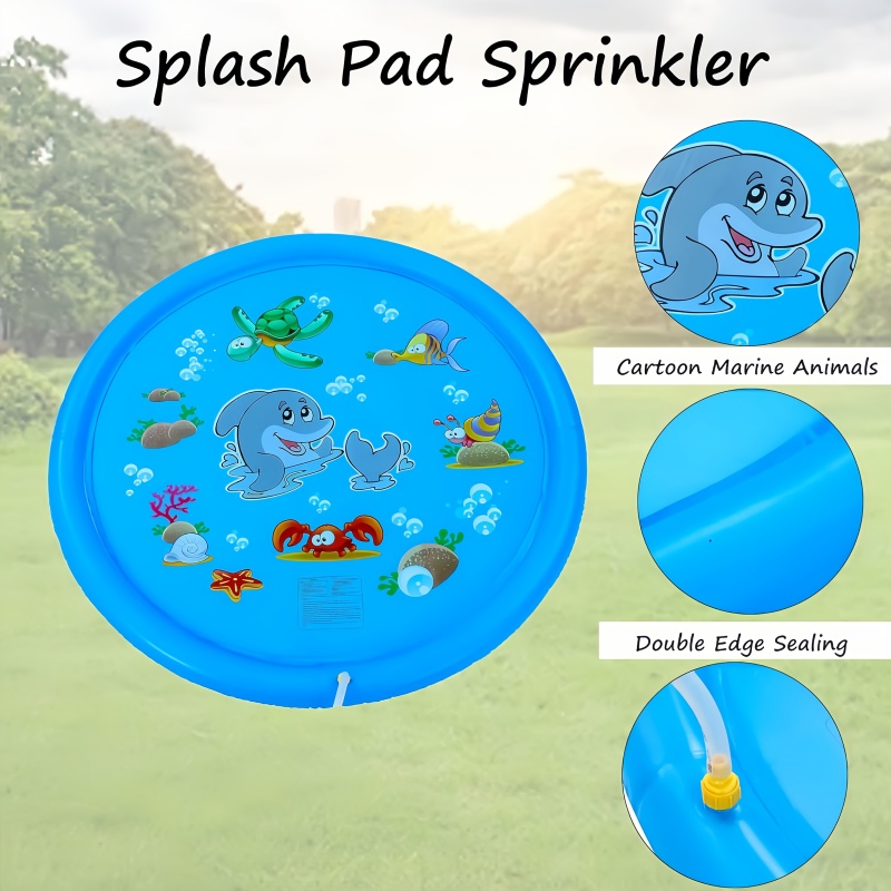 Tapis de jeu aquatique gonflab - Kids Outdoor Water Sprinkler avis et prix
