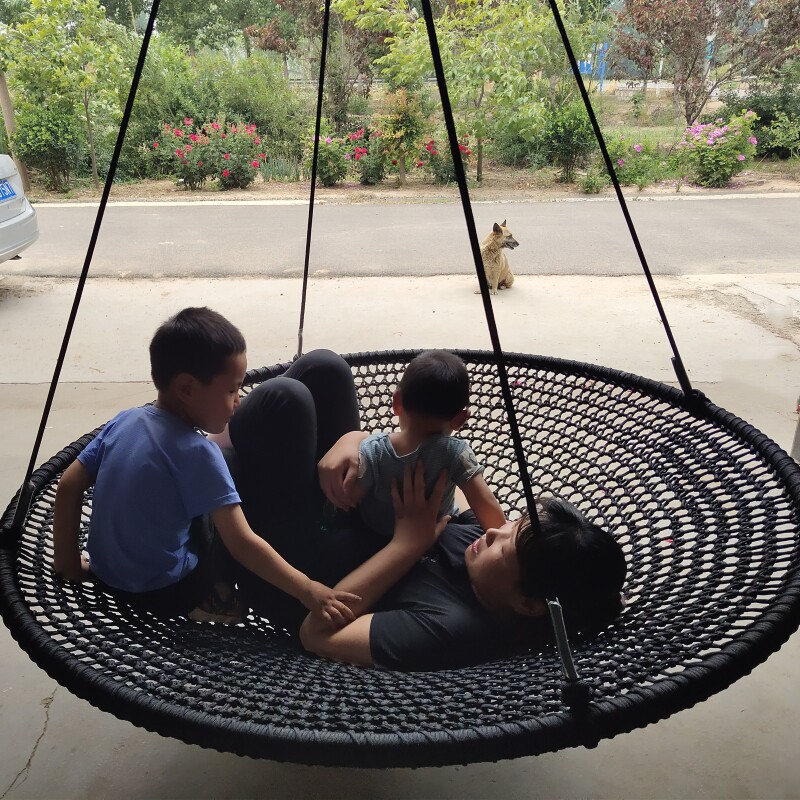 Grand balançoire ronde en form - Kids Outdoor Nest Swing avis et prix